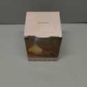 SALKING Essential Oil Diffuser, 100ml Small Aromatherapy Diffuser with Auto Shut-Off Function, Ultrasonic Diffusers for Essential Oils, Cool Mist Humidifier with Warm White Lights, for Office Home (White + Wooden Grain)