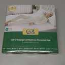 GRT Twin Waterproof Mattress Protector Rayon Bamboo - 3D Air Fiber Cooling Mattress Cover Breathable Ultra Soft, Mattress Pad Noiseless Fits up to 19'' Deep Pocket Washable