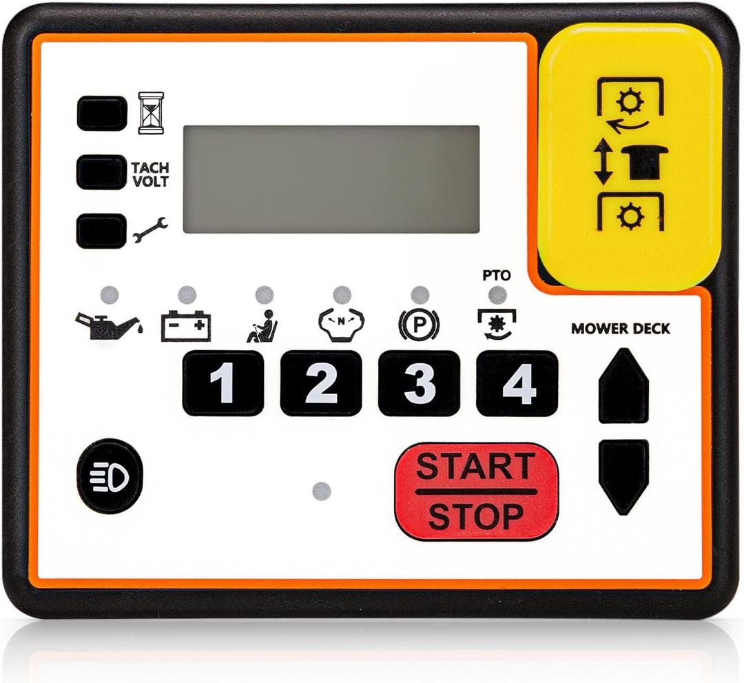 486-0058-00 486-0057-00 Upgrade Control Panel Console Keypad Fit for Spartan Mowers Carb & EFI RZ-C RZ RZ-PRO RT-PRO RT-HD RZ-HD SRT-HD SRT-Sxe SRT-XD KGZ-XD Zero Turn
