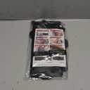 Polarized Car Sun Visor Extension with PC Lens and Side Sunshade, Anti-Glare Windshield Visor - Universal for Most Cars (Black)