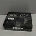 TOLOCO Massage, Deep Tissue Back Massage for Athletes for Pain Relief, Percussion Massager with 10 Massages Heads & Silent Brushless Motor, Christmas Gifts for Women, Men, Black