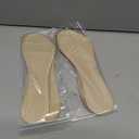 High Heel Cushion Inserts for Women - (2 Pairs) Welnove 3/4 Invisible Insoles Prevent Feet from Sliding Forward - Shock Absorption - Comfort Shoe Pads for High Heels Sandals Flats,Beige, Size S