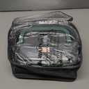 Buddew Electric Lunch Box 80W Food Heater with Dual Container, Portable Lunch Warmer for Adults, Upgraded Heated Lunch Box for Car/Truck/Office (GREEN-Dual Container)