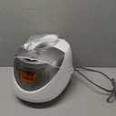 CUCKOO Rice Cooker 6 Cup Uncooked / 12 Cup Cooked, Korean Fuzzy Logic Rice Cooker Small with Delay Timer & Keep Warm Setting, Versatile Food Steamer for Cooking, Non-Stick Inner Pot, Silver (CR-0632F)