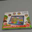 Peacurh Trilingual Learning Toy Tablet with Music & Sound, Montessori Speech Musical Therapy Toys, Gifts for Boy, Girl, Baby, Toddler, for Age 1, 2, 3 Year Old (12-18 Months)