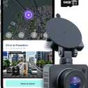 Nexar Beam GPS Dash Cam - 1 Year Nexar App Subscription Included - Unlimited Cloud Storage, Drive Recordings, Parking Mode, Night Vision, All Inside the Nexar App - WiFi HD Front Dash Cam (64 GB SD)