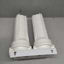 External RV Dual Water Filter System for RVs Boats Motor Homes Marines,Included Two Fliters and Mounting Bracket