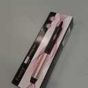 FARERY Mini Curling Iron 1 Inch, 100-240V Dual Voltage for Travel, Ceramic Curling Iron Travel Size with Keratin & Argan Oil Infused, Mini Hair Curler with Storage Bag, Rose-Gold