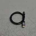 JSAUX Mini HDMI to HDMI Cable 3FT, [Aluminum Shell, Braided] High Speed 4K 60Hz HDMI 2.0 Cord, Compatible with Camera, Camcorder, Tablet and Graphics/Video Card, Laptop, Raspberry Pi Zero W - Grey