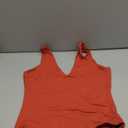 REORIA Butsmooth Womens Sexy Deep V Neck Backless Sleeveless Double Lined Thong Bodysuits for Going Out (Medium)