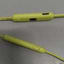 Beats Flex Wireless Earbuds - Apple W1 Headphone Chip, Magnetic Earphones, Class 1 Bluetooth, 12 Hours of Listening Time, Built-in Microphone - Yuzu Yellow