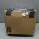 FUANGUI Recliner Cushions for Elderly, Waterproof PU Leather Seat Cushion, 20X20X3 Inch Foam Curved Edge Large Square Chair Cushion for Armchair, Office Chair, Pain Pressure Relief - Black