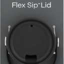 Hydro Flask Lid  Flex Sip Replacement Lid for Wide Mouth Water Bottles - Coffee Lid Accessory Black