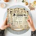 3 x 30th Birthday Decorations for Him Her, Vintage 50PCS Back in 1996 30th Party Napkins Decor, Disposable Cheers to 30 Years Napkins Supplies