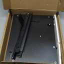 AX WABER Keyboard Tray Under Desk Pull Out with Extra Sturdy Adjustable C Clamp Mount System, 27.3 (32.5 inch Including Clamps) x 11 Inch Slide-Out Platform Computer Drawer for Typing, Black,AX01WB01