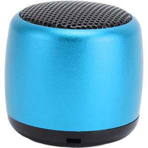 Zopsc Mini Speaker, Heavy Subwoofer Portable Mini Speaker, USB Rechargeable Mini BT 5.0 Speaker, for Travel, Dorm, Kitchen (Blue)