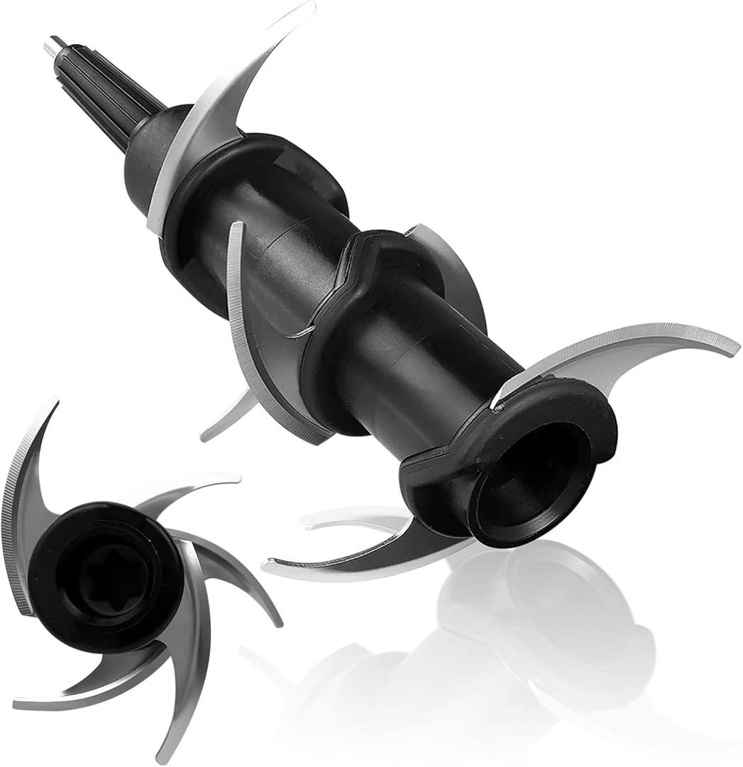 CUTIECLUB Blender 6-Stacked Blade Replacement Assembly for Ninja 72 oz Pitcher, Blades for Ninja Blender Kitchen System 1100W 1200w 1500w Pitcher BL660C BL740 BL642 BL500C Replacement Parts