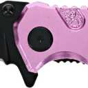 Smith & Wesson Extreme Ops Clip Point with Pocket Clip, Aluminum Handle, 3.1" Blade, Stainless Steel, for Tactical, Survival, and Everyday Carry