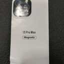 for iPhone 15 Pro Max  Air Case [Compatible with Magsafe],Girls Women Clear Magnetic Case Silicone Shockproof Protective Cover with Pattern Hibiscus Bubbles