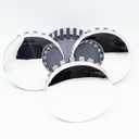 YAKKU 4PCS Wheel Center Caps for 2008-2019 Chevy Suburban Tahoe Yukon ，83mm/3.25"" Car Wheel Hub Caps ABS Rim Center Hub Cover (Bright Silver, OD: 83mm(3.27""), ID: 76mm(2.99""))