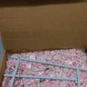 Leinuosen 1 Pcs Metal Easel Stand 16.5" H x 8.7" W x 4.3" D Table Top Easel Stand for Display Tripod Art Picture Mirror Modern Plate Holder for Display Book Photo Wedding Sign (Blue)