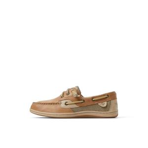 Sperry Women's Songfish 3-Eye Boat Shoe, Linen Multi, 8