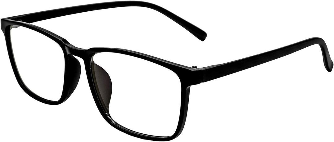oriopxic Distance Glasses For Men Women -3.50 Lightweight Nearsighted Myopia Glasses (Black)