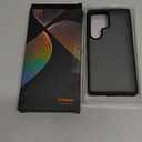 TORRAS Shockproof for Samsung Galaxy S25 Ultra Case, 12FT Military-Grade Protection, Slim Case for Samsung S25 Ultra Case, Matte Translucent Black, Thin, 6.9'' Guardian Series