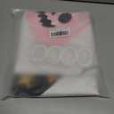 Cute Halloween Fabric Shower Curtain Aesthetic Funky Bathroom Decorations, Colorful Fun Scary Jack Pumpkins Ghost Witch Hats Gothic Halloween Fall Girls Kids Shower Curtain Set with Hooks (72"W x 72"L (Pack of 1), White)