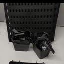 Revamp Your Space With A Versatile Pegboard Kit - Effortlessly Organize Home, Office, And Gaming Setup With Customizable Hanging Solutions (Black)