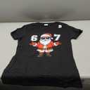 67 Christmas 6 7 Santa Six Seven Meme Pajamas Xmas Boys Teen T-Shirt Small