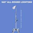 Medical Exam Lamp with Pure White LED Light - 28W High-Power, 360° Adjustable Gooseneck - for Gynecology, ENT, Dentistry & Clinical Use