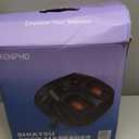 RENPHO Foot Massager Machine with Heat [2026 Upgraded], Shiatsu Foot Massager for Plantar Fasciitis, Cordless Control, FSA Eligible HSA Store Eligible, Up to Size 14, WH