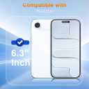 [2 Pack Matte Privacy Screen Protector for iPhone 17 Air, Anti-Glare Anti-Reflection and Anti-Fingerprint, Anti-peeping 9H Tempered Glass Film, Smooth Touch