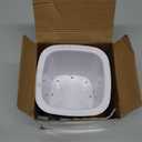 3D Puzzle Vase - 96 Pieces Oriental Floral Ornament - Round Puzzle Plant Pot with Drainage for Indoor Plants, Succulents, and Cactus (Green Vine Design)