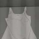 XIEERDUO Womens Square Neck Fitted Tank Tops Double Layer Seamless Slim Fit Shirts 2025 Basic Spring Summer, Size M