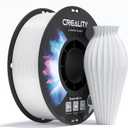 Creality PETG 3D Printer Filament 1.75mm, Excellent Toughness High Precision, Odorless Non-Toxic Moistureproof, 1kg(2.2lbs) Glossy PETG Filament for 3D Printer (White)