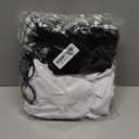 Japanese Tartan Pleated School Uniform Cosplay Costumes with Socks Eyeglass Frame Set (X-Large--Tag 3XL, Black)