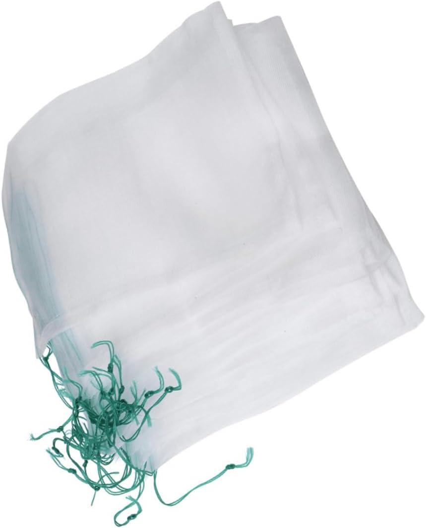 100pcs Nylon Mesh Bags for Fruit Protection Portable Drawstring Netting Bags for Garden Supply Plant Covering and Vegetable Storage (Multi)