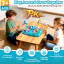 Whack Mole Game for Kids, Idea Gift for 3-12 Year Old Boys and Girls, Interactive Pounding Toy with 2 Hammers, Lights & Sounds, 3 Game Modes Educational Toy for 3 4 5 6+ Year Old Boys- Blue