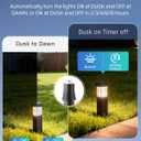DEWENWILS 900W Low Voltage Landscape Transformer, 120V AC to 12/14V AC Landscape Lighting Transformer with Photocell Sensor & Countdown, Weatherproof for Garden LED Lighting, Spotlight, Pathway Light