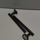 18 Inch Towel Bar for Small Bathroom, Matte Black, Thicken SUS304 Stainless Steel Towel Racks, Wall Mounted