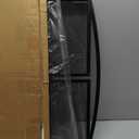 FEED GARDEN 3 Panel Fireplace Screen Wrought Iron 48" W x 29" H Foldable Heavy Duty Fire Spark Guard Cover with Metal Decorative Mesh for Living Room, Home Decor Indoor, Black