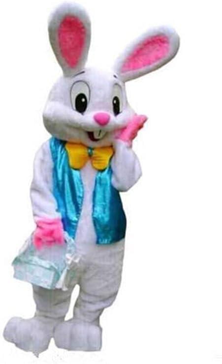 Plush Easter Bunny Adult Costume Rabbit Halloween Mascot Costume