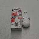 Energizer Connect Smart 1080p HD Outdoor Security Socket Camera with Siren Alarm, Remote Access, Motion Alerts, 2 Way Audio and Night Vision, 2.4GHz Wi-Fi, White