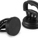 2 Pcs Disassembly Heavy Duty Suction Cup Opening Removal Tool,Suction Dent Puller for LCD Screen Repair of Laptops Tablets Phones(Black)