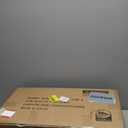 WOPITUES Storage Drawer Cart, Mobile Storage Cabinet, Makeup Storage with 10 Large Clear Drawers, Utility Wooden Rolling Cart on Wheels, for Cosmetic, Art Craft, Office Supplies, Toy, Brown