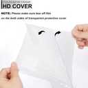 FULDGAENR 8x12 Picture Frame Set of 2, White Frames for 8 x 12 Inch Photo Poster Certificate, High Transparency Wall/Tabletop Frame with Horizontal Vertical Display (2 Pack | White | 8"x12")