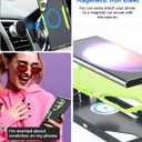 7 x AICase Magnetic Case for Samsung Galaxy S23 Ultra,Support Magnetic Car Mount Heavy Duty 2-Layer Pocket-Friendly Durable Military Grade Protection Shockproof/DropProof Protective Cover for S23 Ultra_7 (Space Grey with Glass Protector_Magsafe Function)