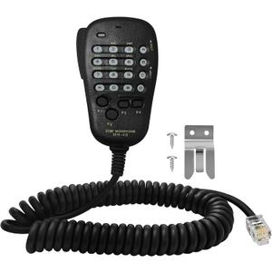 MH-48A6J DTMF Micrfono 6 Pin MH-48 Altavoz Teclado Micrfono para Yaesu FT-7800R FT-7900R FT-8800R FT-8900R FT-1500 FT-8100 FT-1900 FT-1900R FT-2600 FT-2800 FT1802
